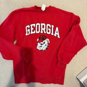 UGA sweatshirt like new size M